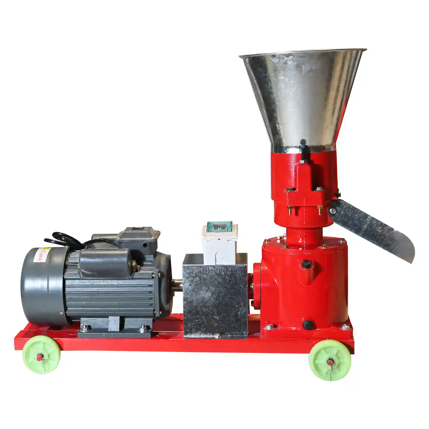 Balwaan Feed Pellet Machine FP-160 | 5HP Copper Motor | 100-130 kg/h Productivity | Professional Cattle & Poultry Feed Maker